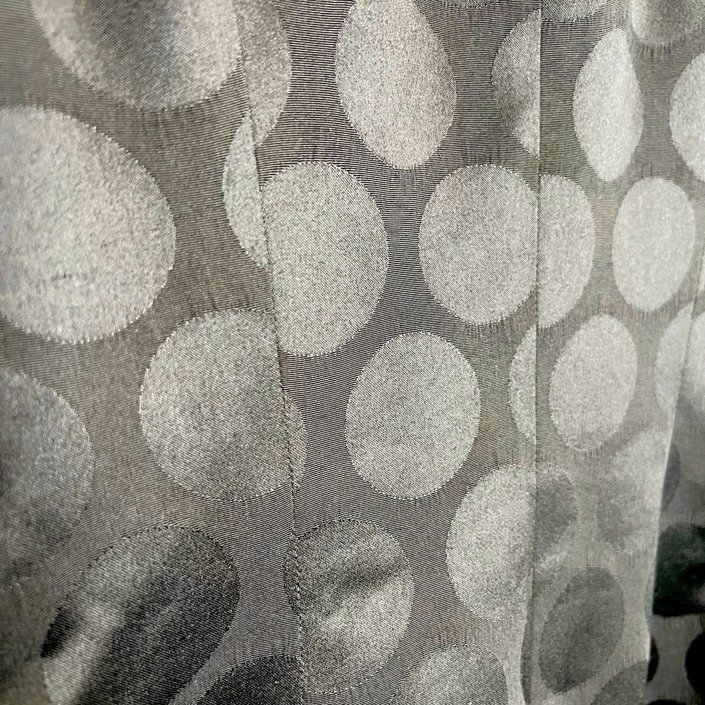 368. ZARA Jacquard Blazer Black Dot Lined Dress XS - Picture 9 of 9